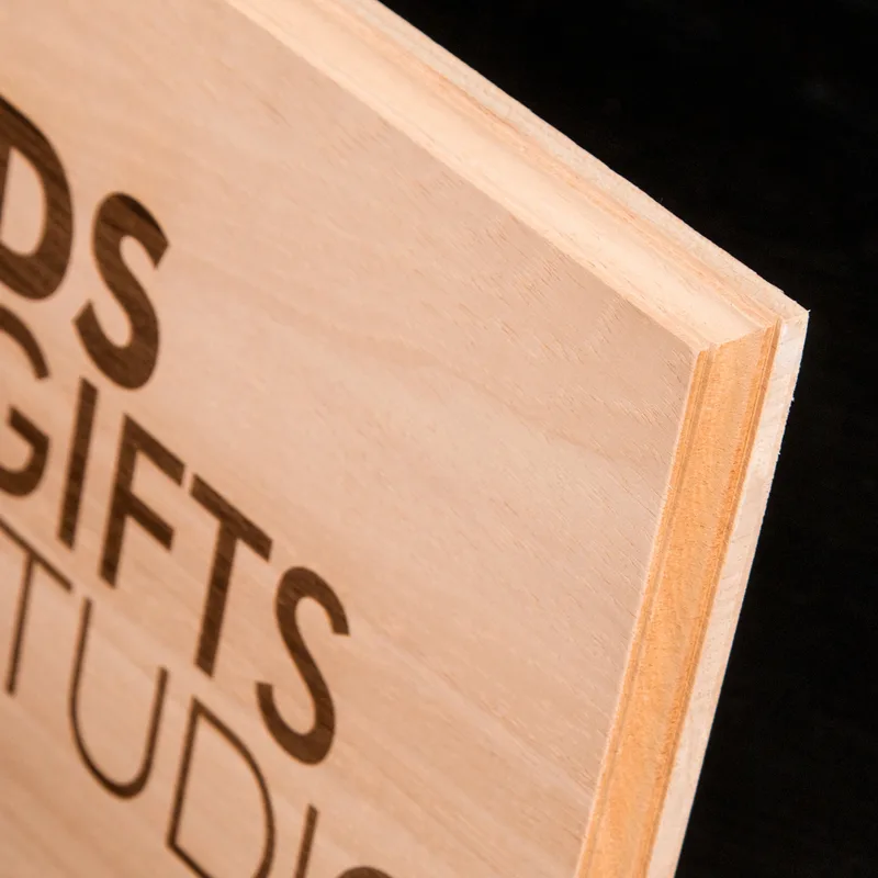 Business Gifts Professional Wooden Frame with Corporate Logo