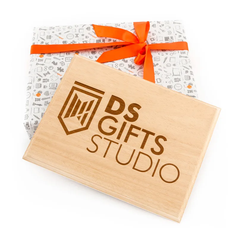 Business Gifts Professional Wooden Frame with Corporate Logo