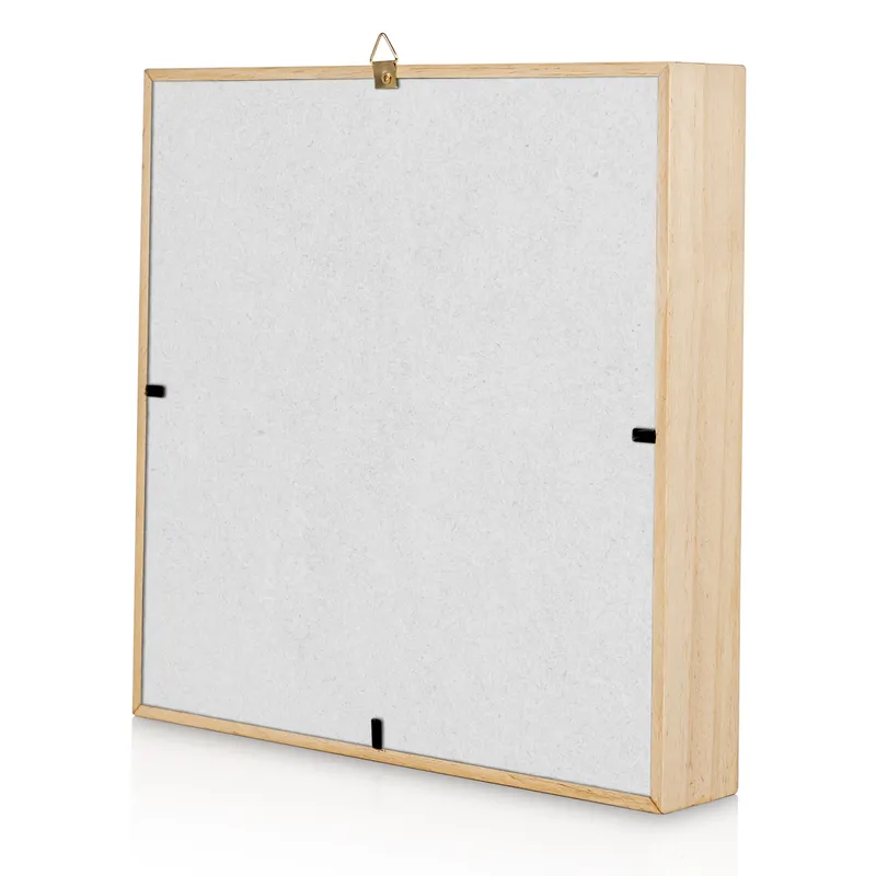 Charcoal Effect Wooden Frame Photo