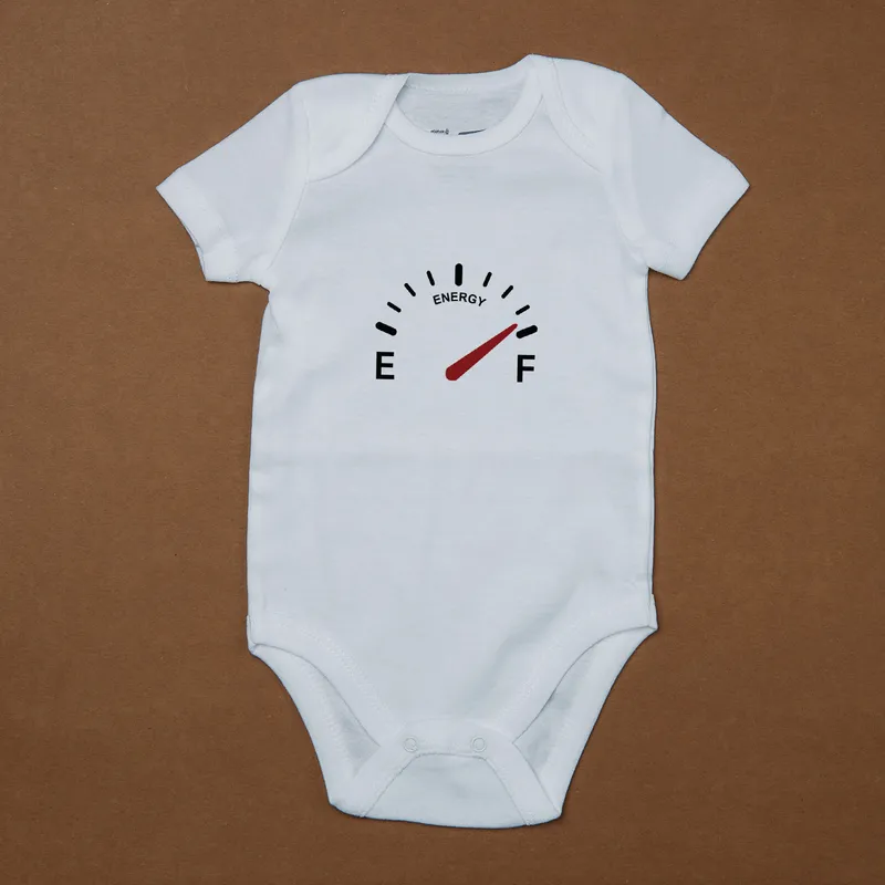 Mommy and Baby Matching Energy Indicator Shirt Set