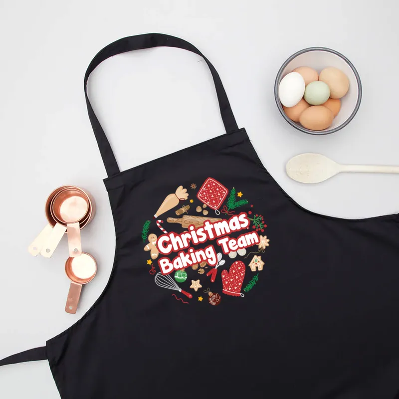 Christmas Baking Team Designed Kitchen Apron