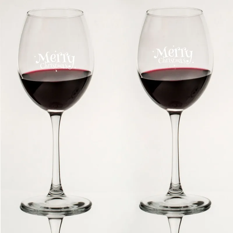 Christmas Cheers Wine Glass Set – Perfect Holiday Gift for Adults