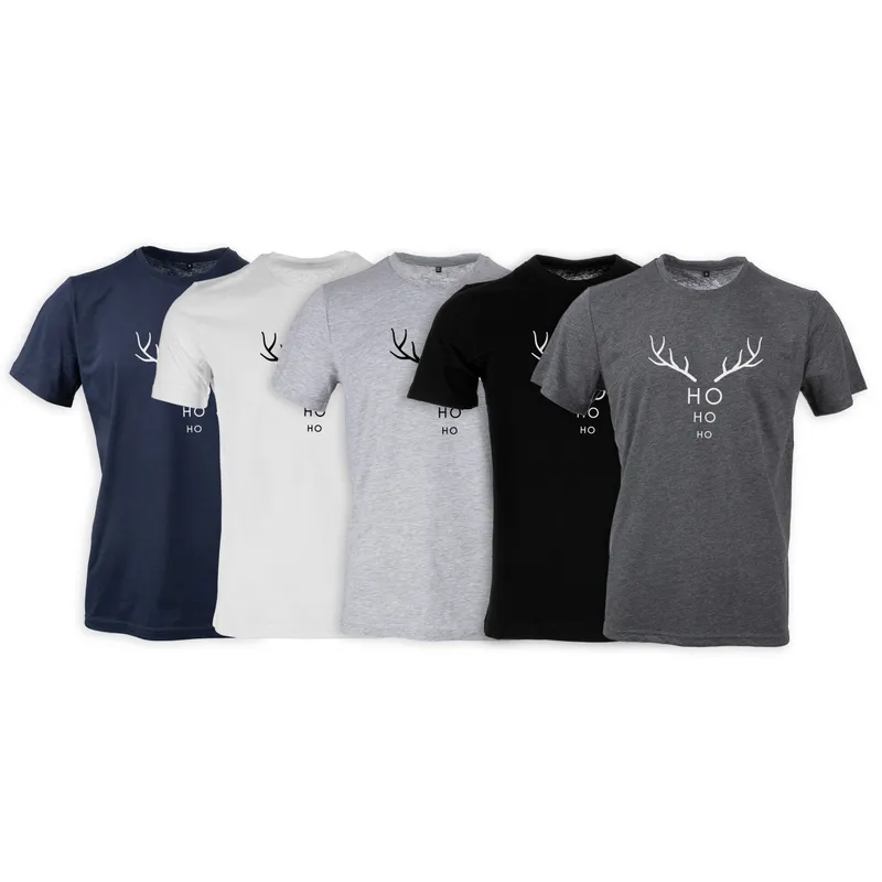 Festive Ho Ho Ho Christmas T-Shirt for Adults and Teens