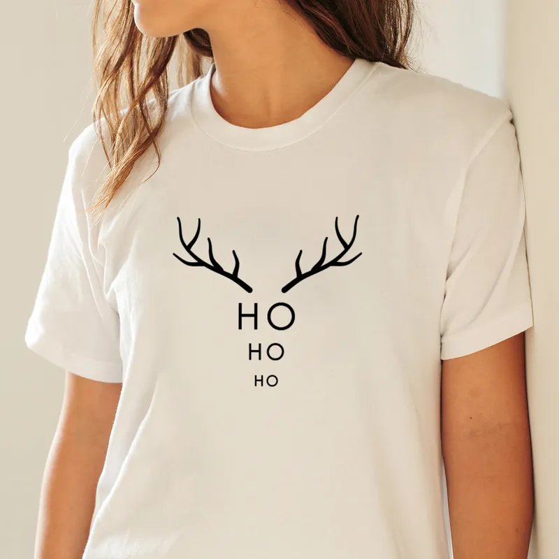 Festive Ho Ho Ho Christmas T-Shirt for Adults and Teens