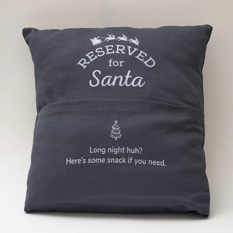 Christmas Gift for Dad Pillow with Pocket