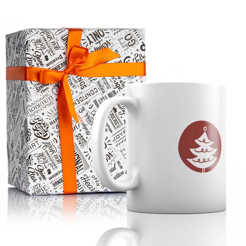 Christmas Gift for Teens Minimalist Printed Mug
