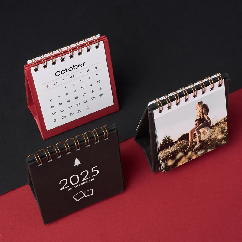 Christmas Gift Personalized Tabletop Calendar