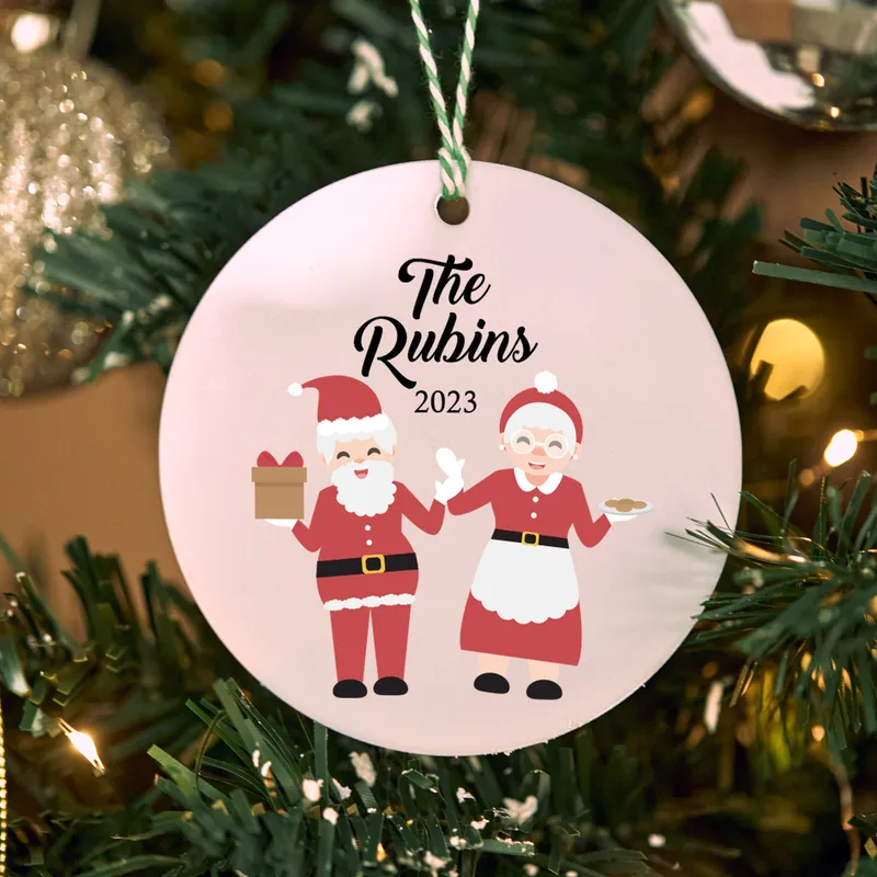 Christmas Ornament for Family - Custom Design