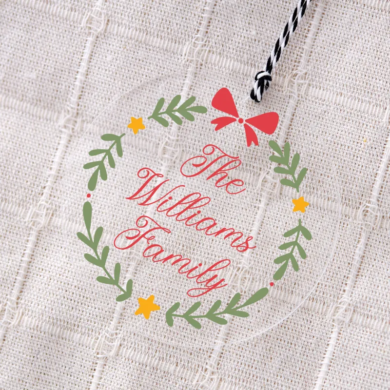 Christmas Ornament for Family - Personalized Christmas Gift