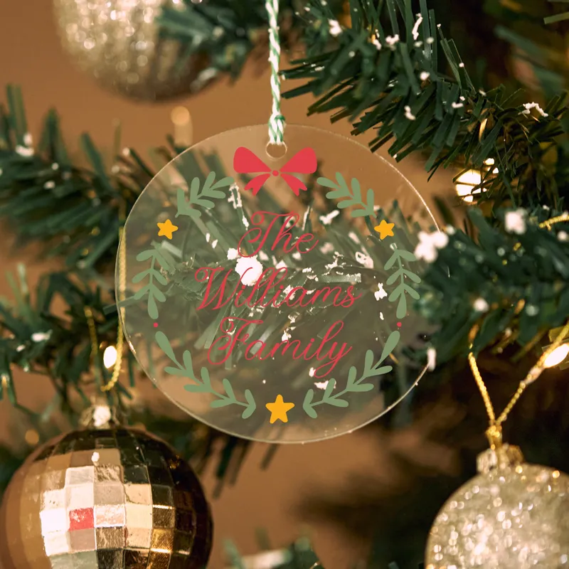 Christmas Ornament for Family - Personalized Christmas Gift
