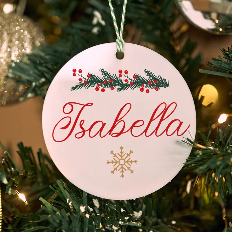 Christmas Ornament with Unique Personalized Style