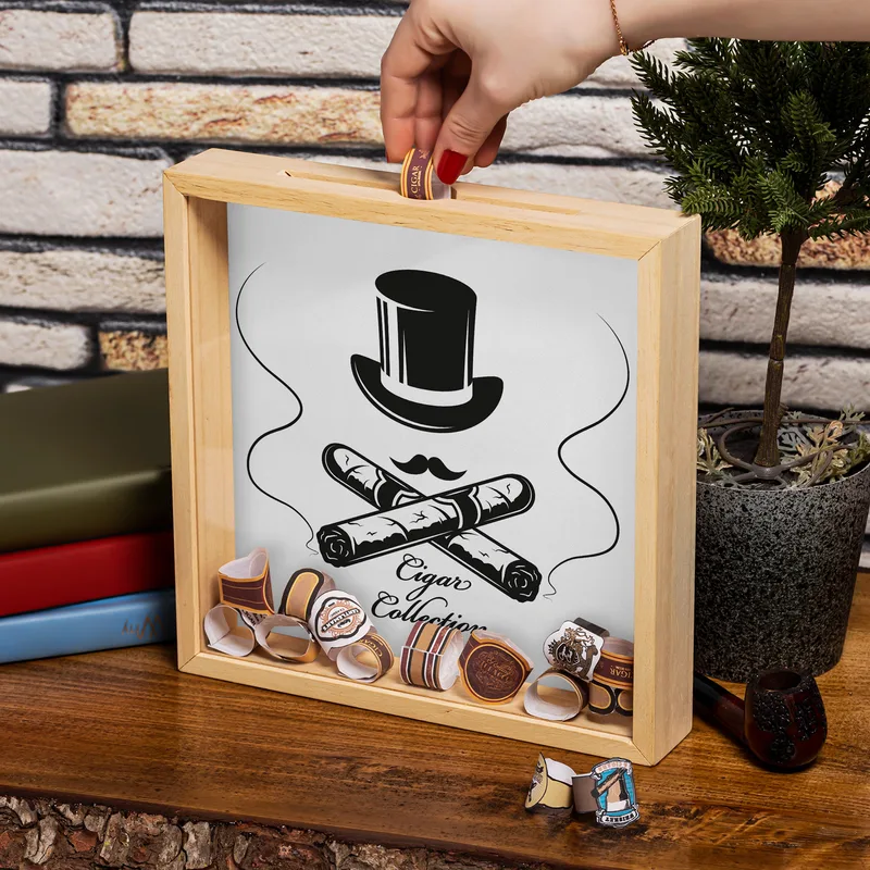 Cigar Enthusiast Gift Collection Box