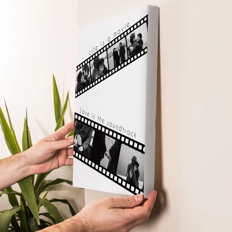 Cinema Designed Photo Printed Canvas