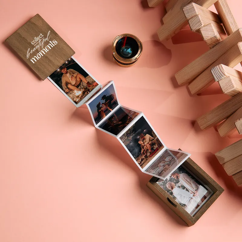 Collect Beautiful Moments Accordion Box for Keepsake
