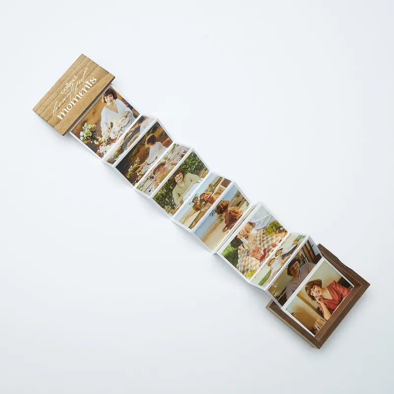 Personalised Photo Memory Box with Accordion Album