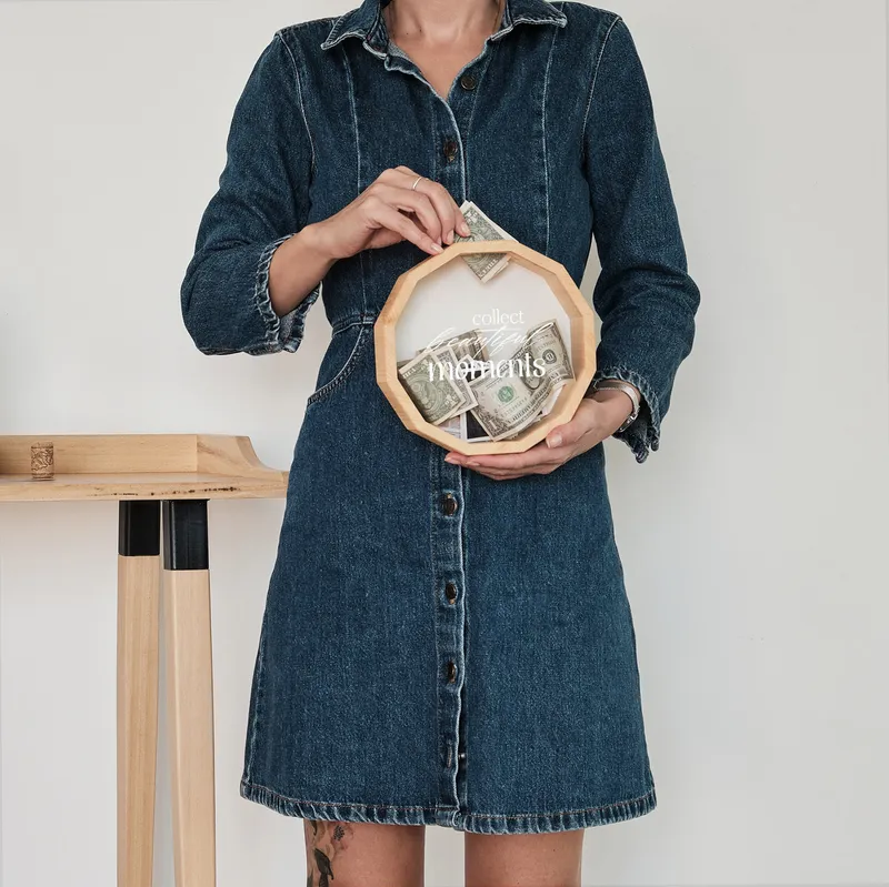 Collect Beautiful Moments Wooden Keepsake Box