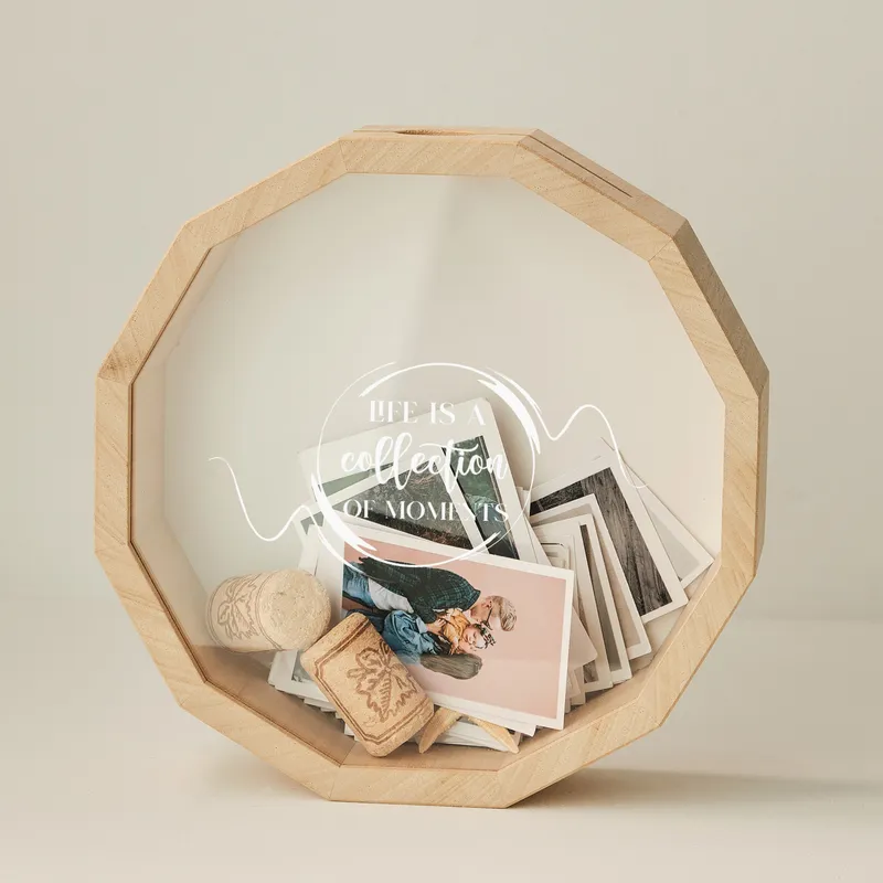 Collection of Moments Decorative Wooden Keepsake Box