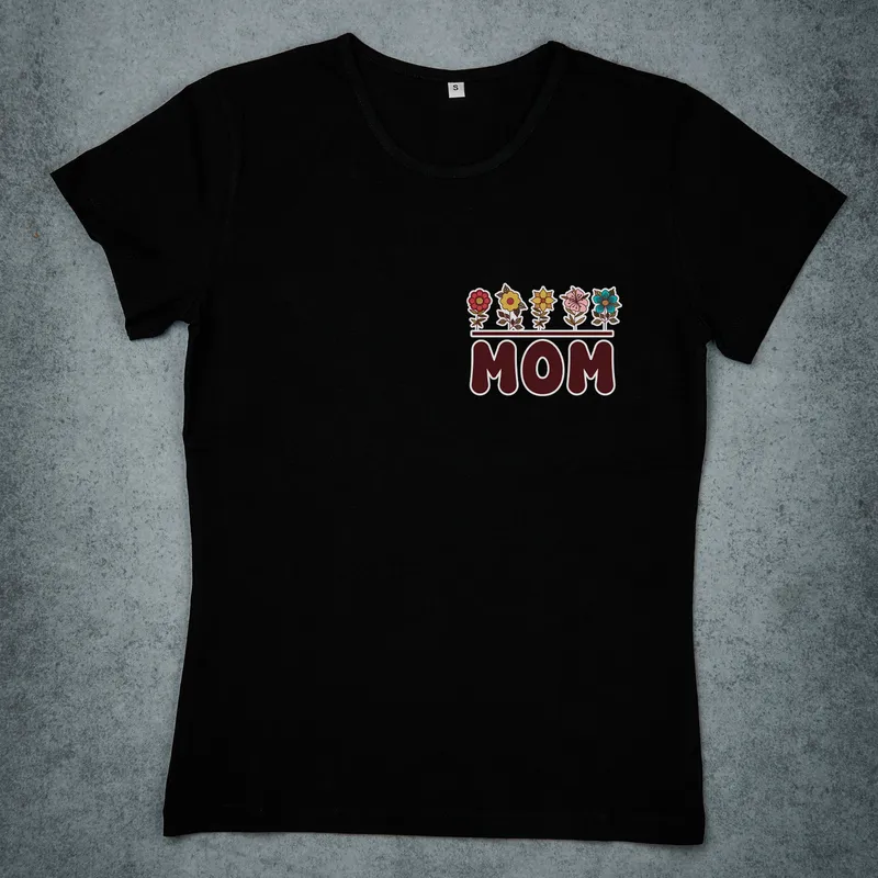 Colourful Flowers Newborn Mum & Baby Matching Outfit Gift