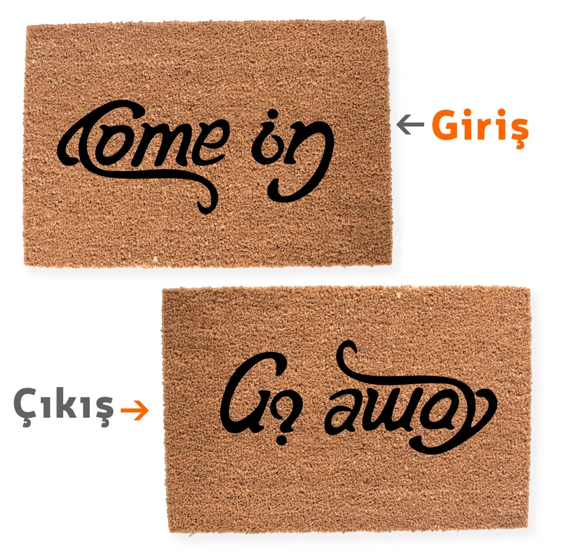 Come In - Go Away Indoor Door Mat