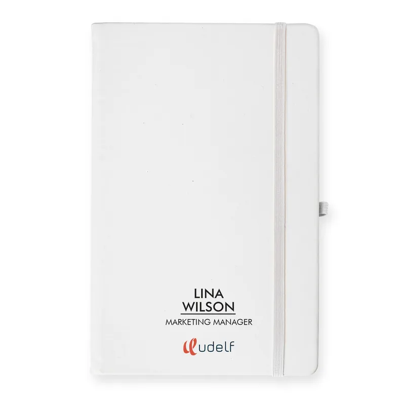 Corporate Gift Name and Title Printed Notebook