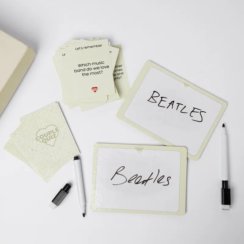 Couple Quiz Game Box for Partners
