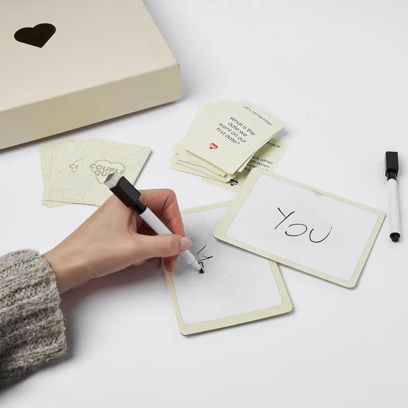 Couple Quiz Game Box for Partners