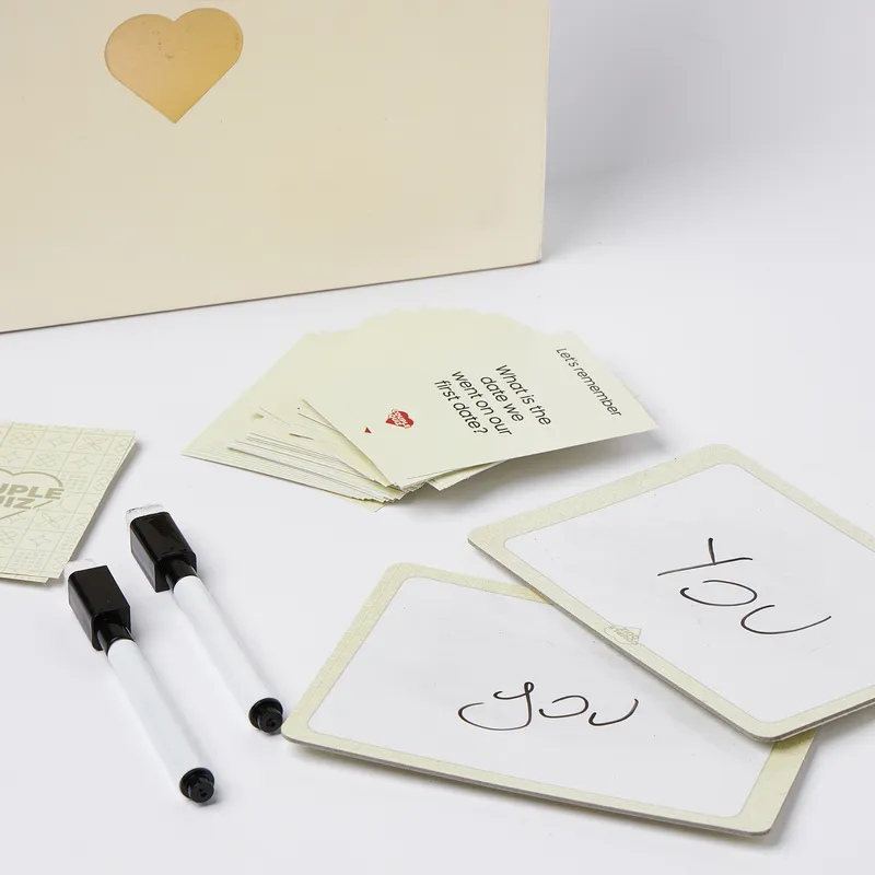 Couple Quiz Game Box for Partners