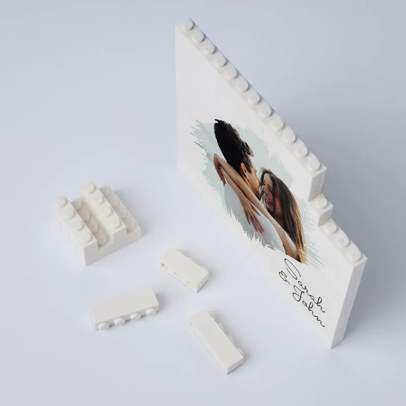 Couples Special 46-Piece Personalized Brick Puzzle