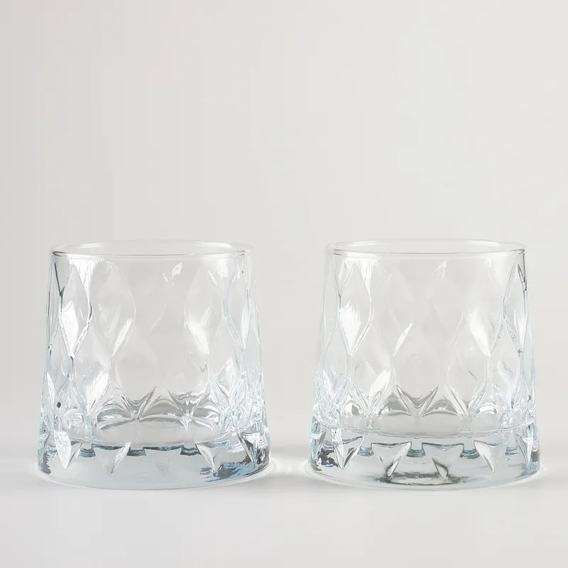 Crystal Drinking Glasses Set
