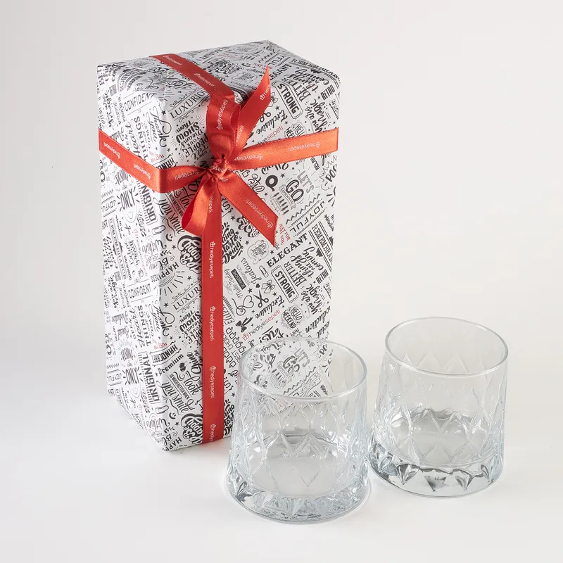 Crystal Drinking Glasses Set