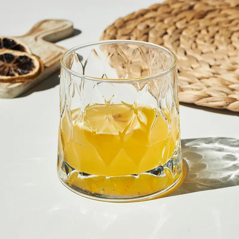 Crystal Drinking Glasses Set