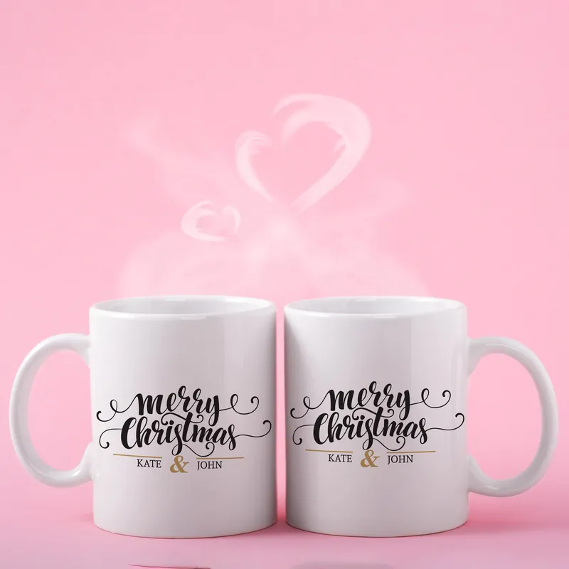 Custom Christmas Celebration Mug for Loved Ones