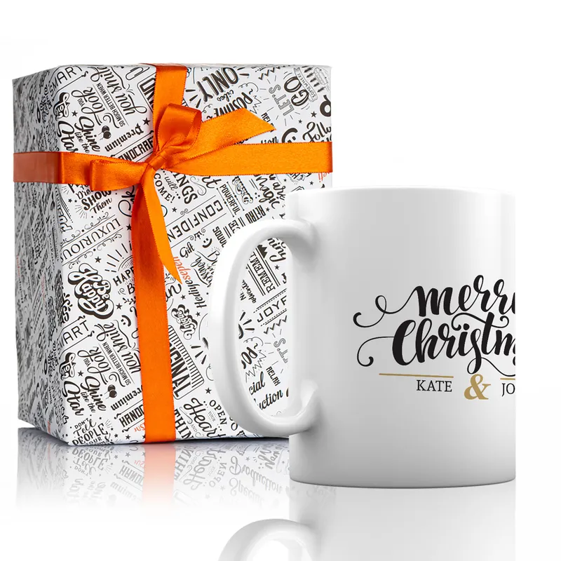 Custom Christmas Celebration Mug for Loved Ones