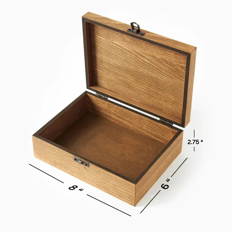 Custom Christmas Eve Wooden Keepsake Box for All Ages