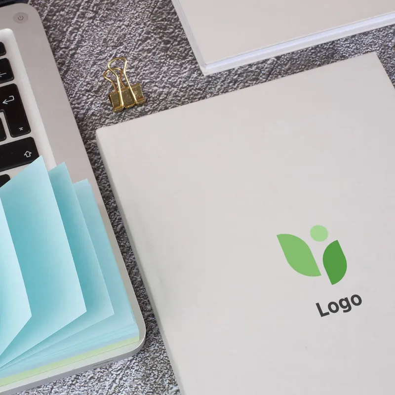 Custom Company Logo Printed Name Personalized Notebook