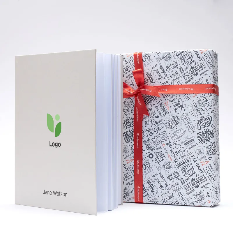 Custom Company Logo Printed Name Personalized Notebook