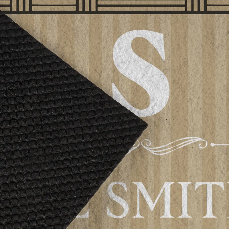 Custom Door Mat with Family Name