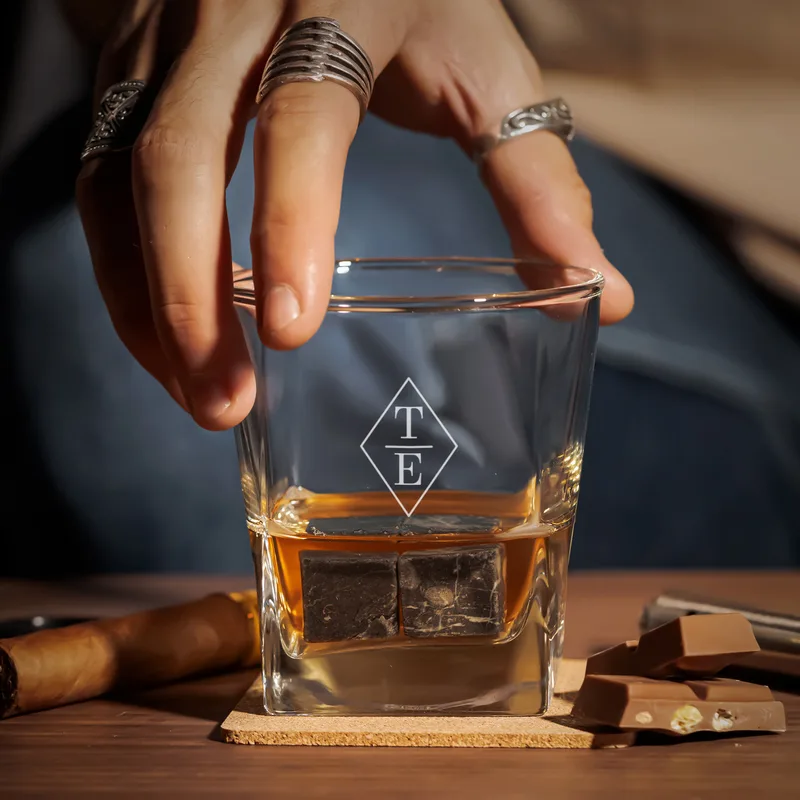 Personalized Dublin Whiskey Glass Set