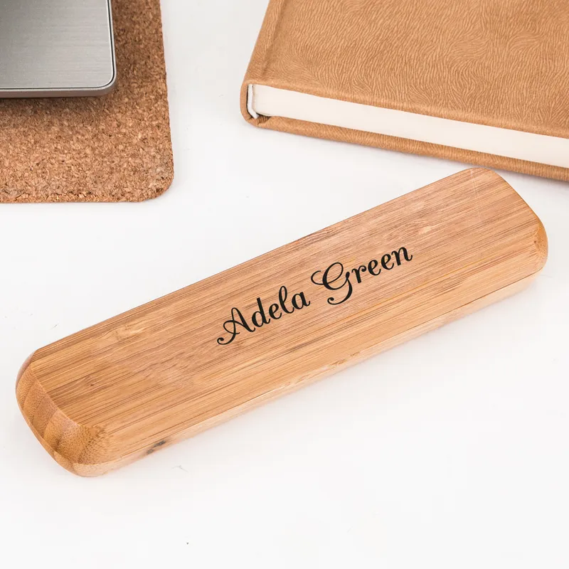 Custom Engraved Bamboo Pen Set for New Job Gift
