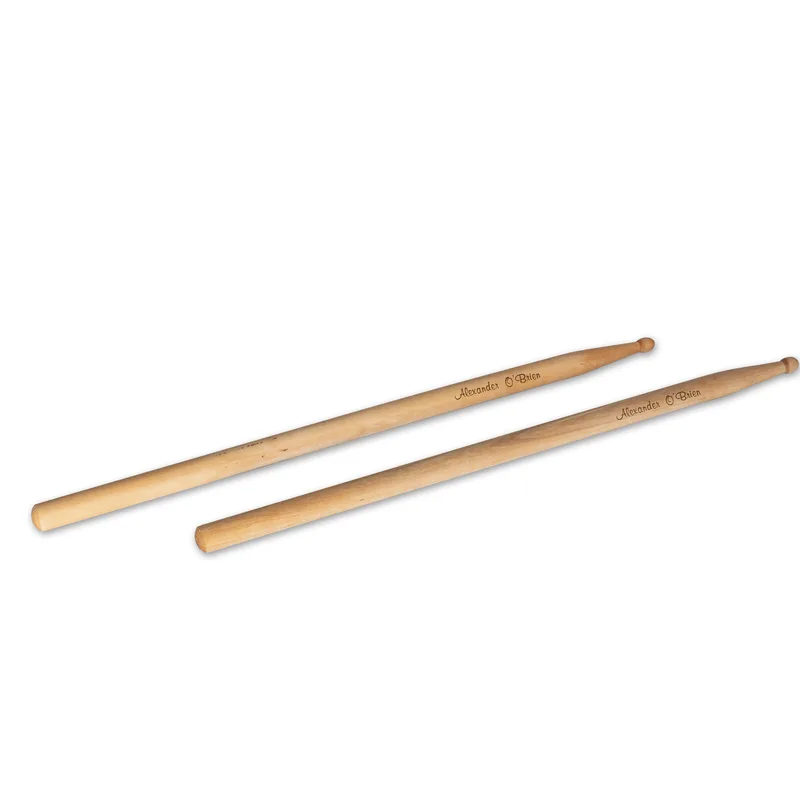 Custom Engraved Drumsticks for Musicians