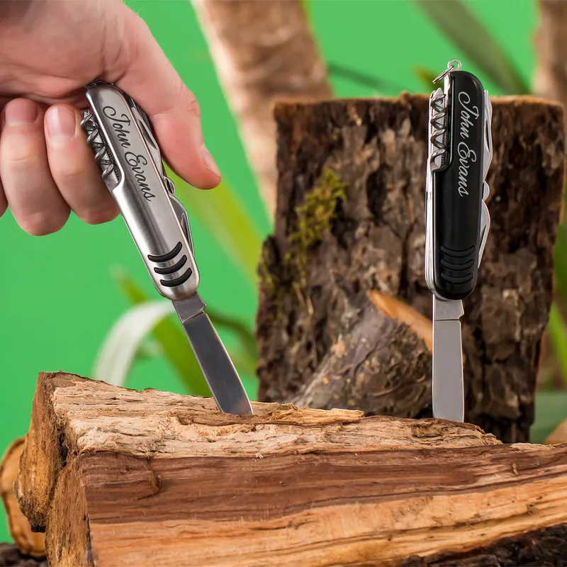 Custom Engraved Swiss Army Knife for Men and Dads