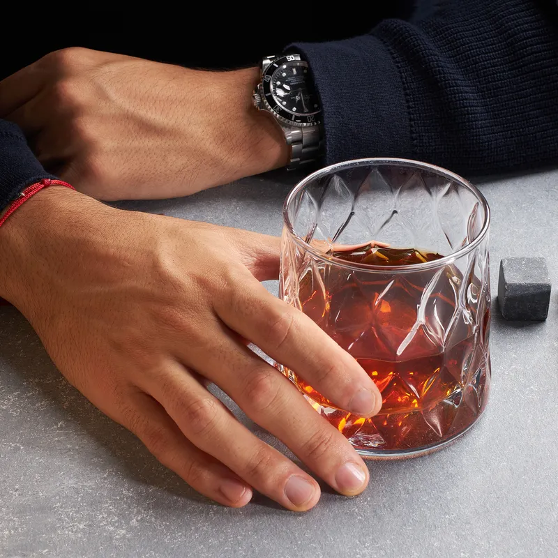 Custom Engraved Vintage Whiskey Glass Set for Men