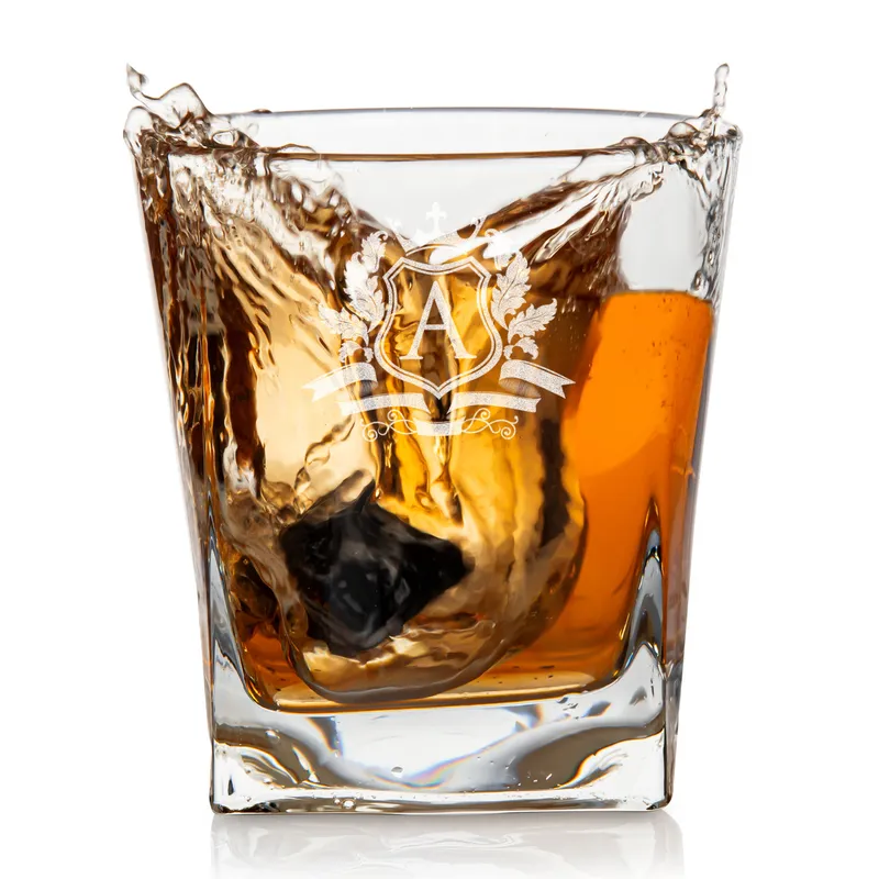 Custom Engraved Whiskey Decanter Set for Connoisseurs