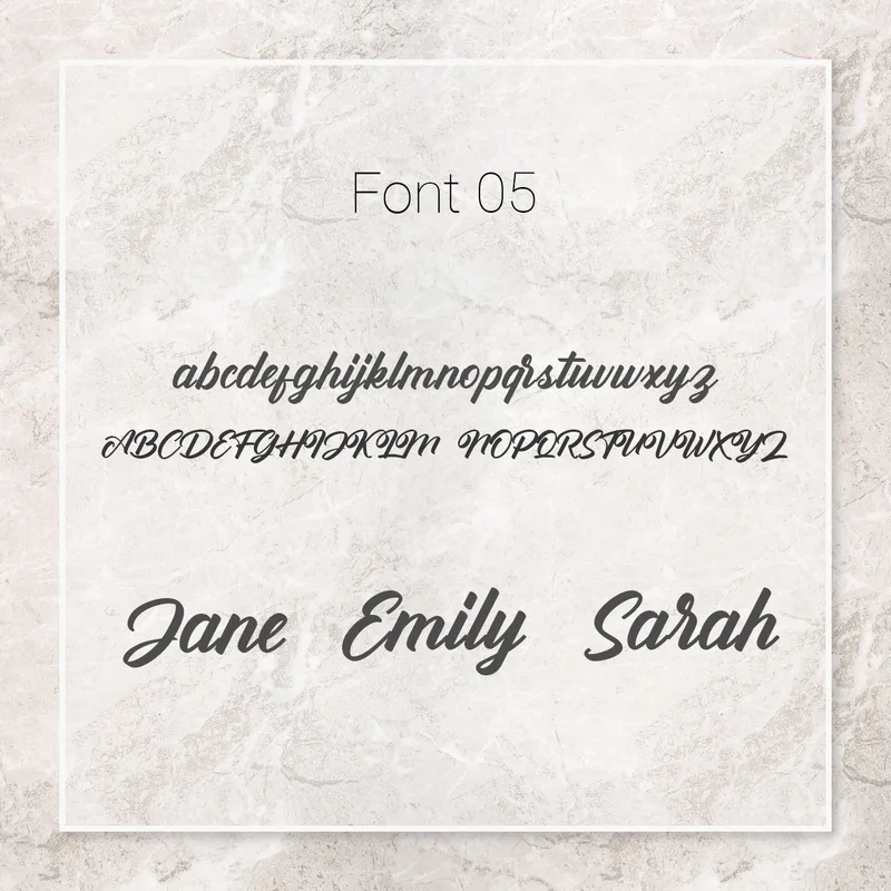 Personalised Silver Name Necklace in Handwriting Style