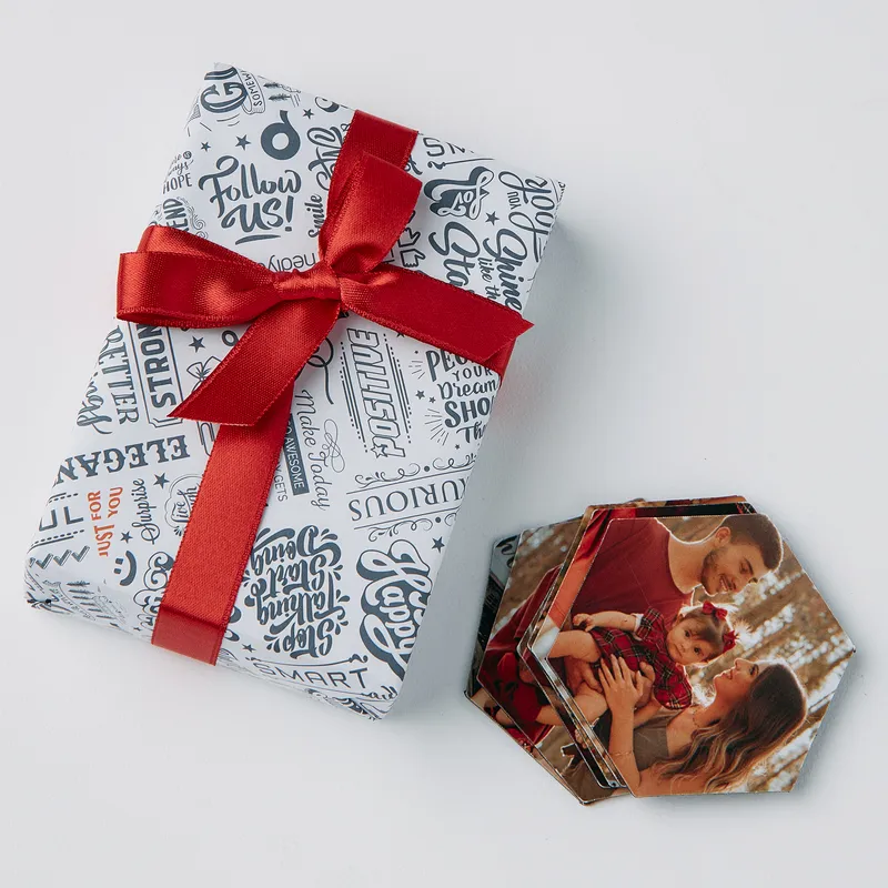 Custom Hexagon Photo Magnet Set of 11