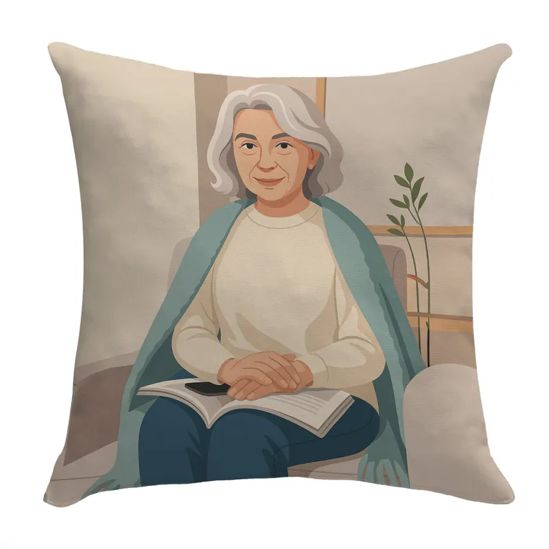 Custom Illustration Photo Pillow Gift