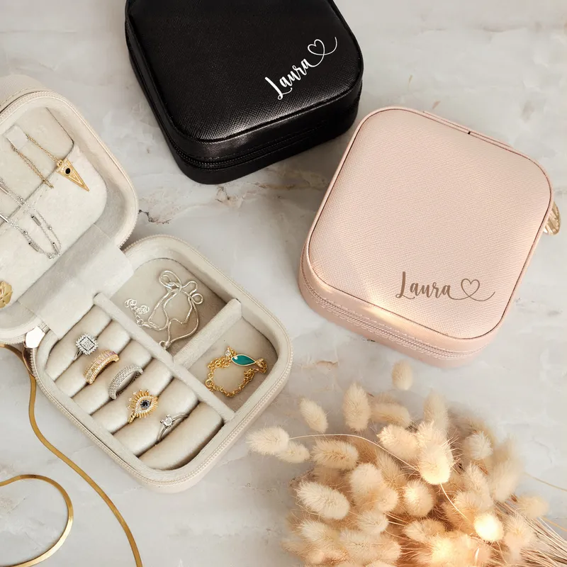 Personalised Jewellery Travel Case for Women