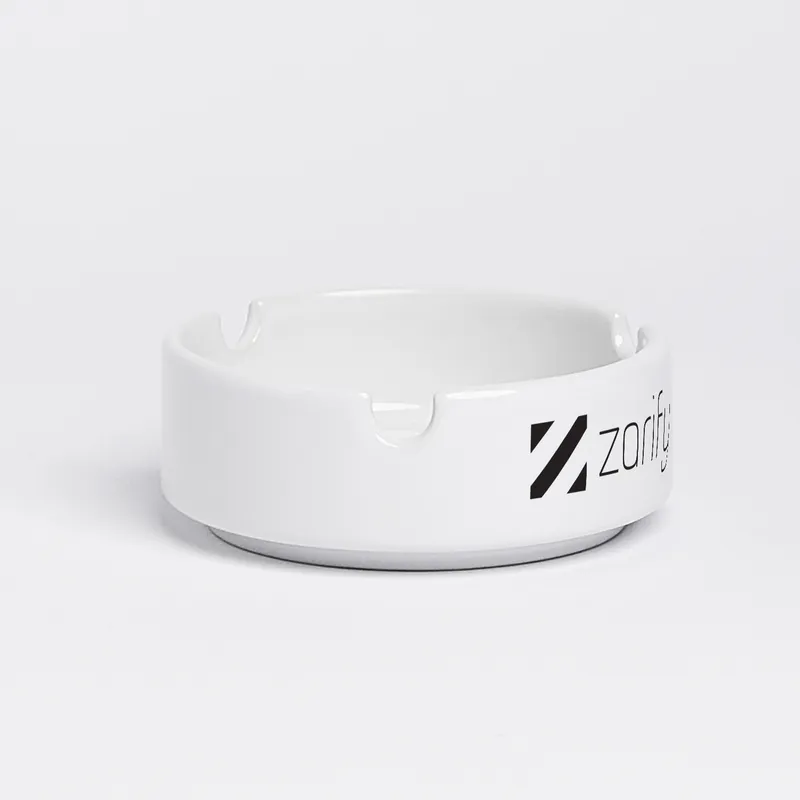 Personalised Ceramic Ashtray Set with Custom Logo