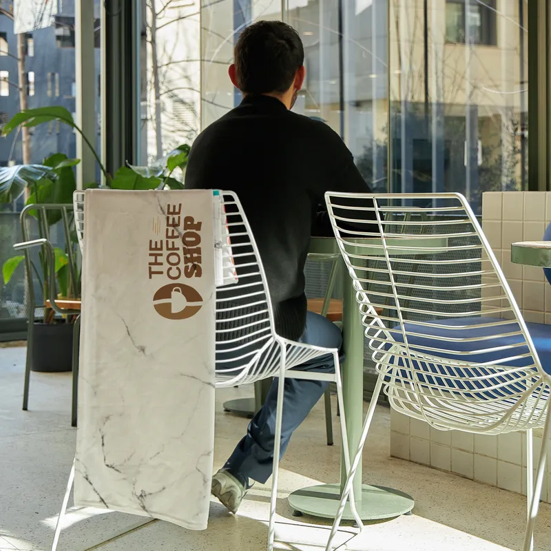 Personalised Corporate Logo Printed Scarf