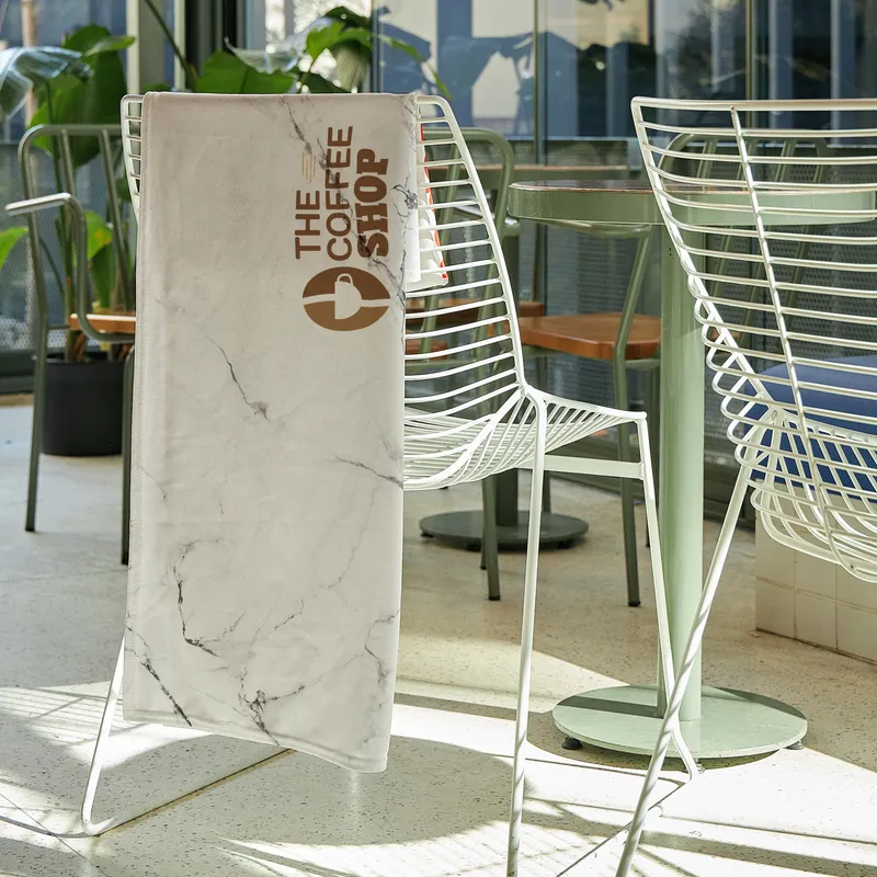 Personalised Corporate Logo Printed Scarf